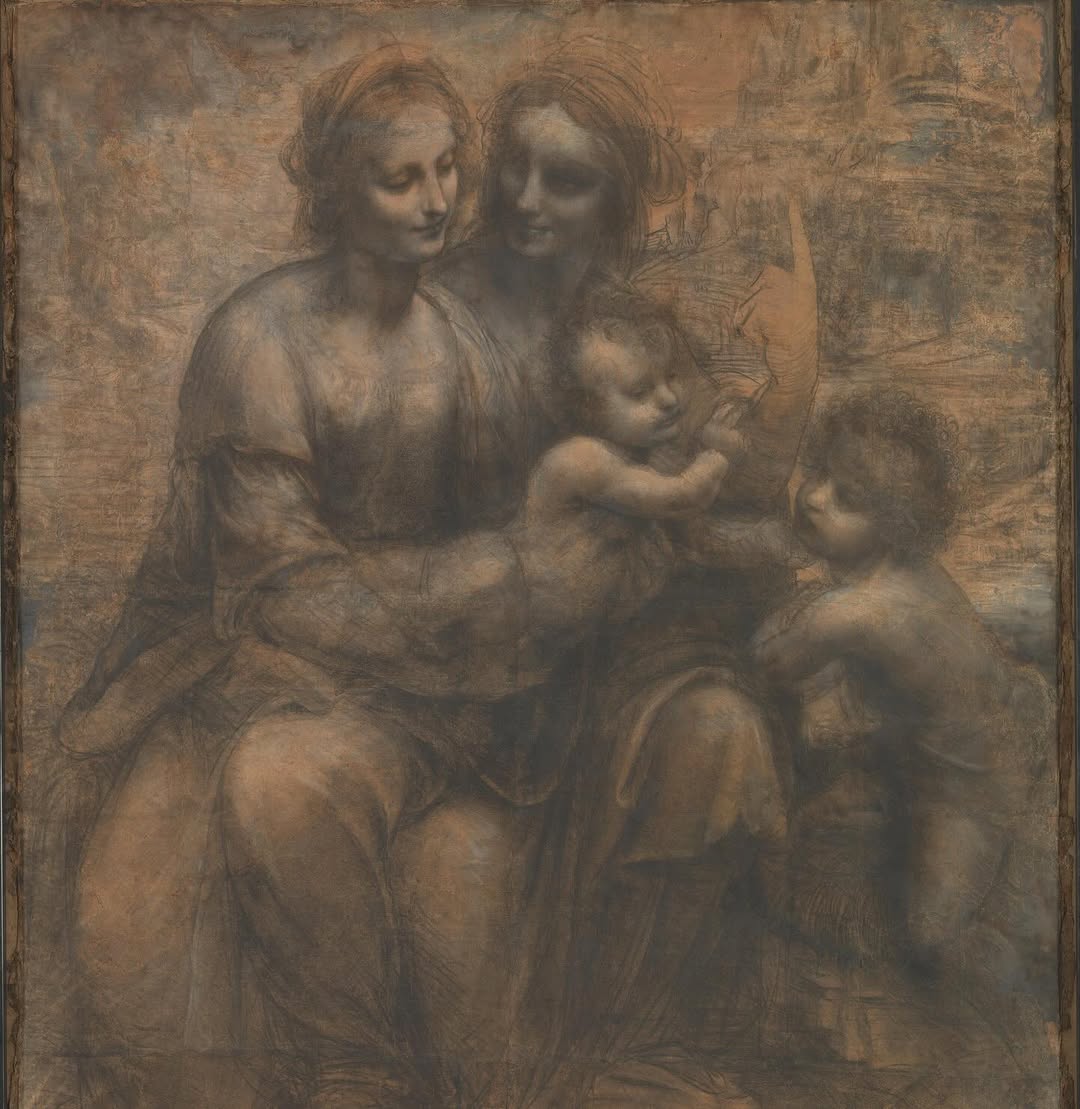 Virgin and child with Saint Anne